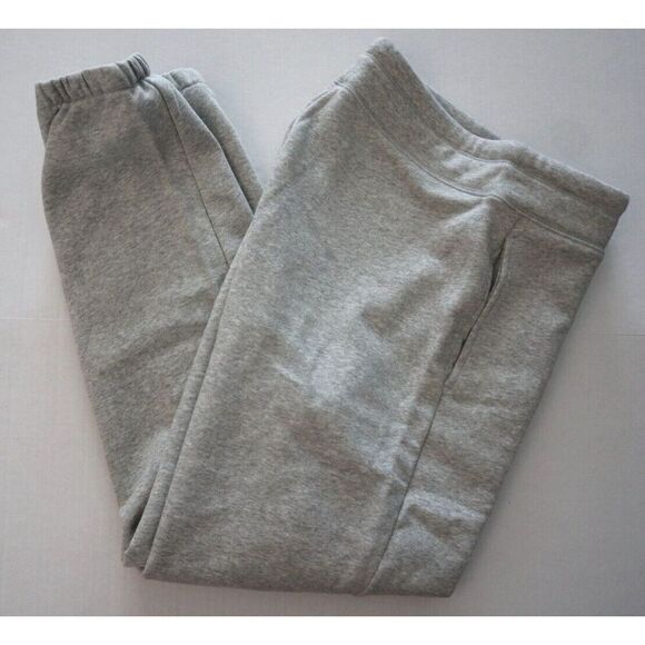 GAP 870261-07 Women's Sz Small Light Heather Gray Logo Fleece Jogger Pants - Picture 7 of 8